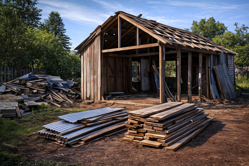 What to Know Before Demolishing an Outbuilding – Permits, Safety & Professional Steps